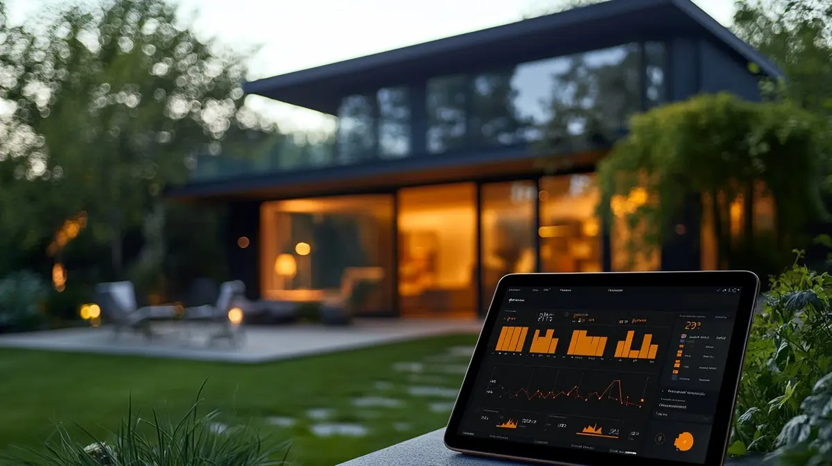 House with integrated Lighting and BMS